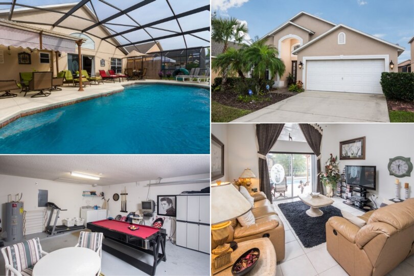 5-Sterne-Villa mit privatem Pool im Seasons Resort, Florida Villa 6108, Kissimmee, United States