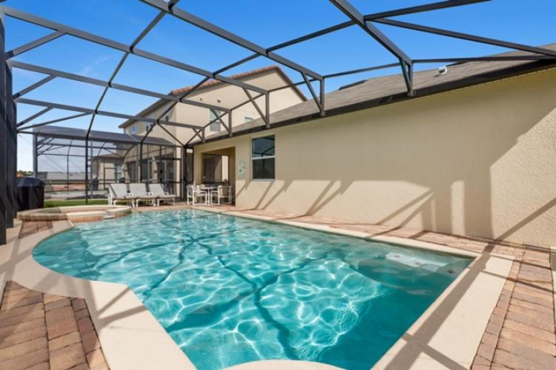 Luxusvilla mit fantastischem Privatpool in The Abbey at West Haven, Florida Villa 6151