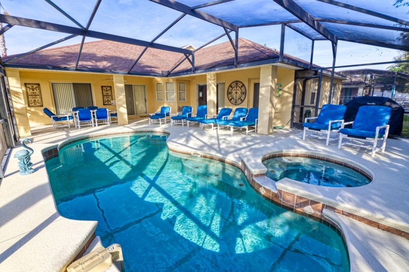 Luxusvilla mit fantastischem Privatpool in The Abbey at West Haven, Florida Villa 6153