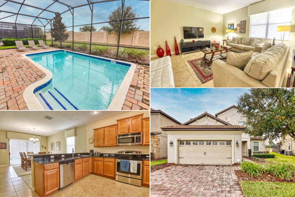 5-Sterne-Villa in einer der prestigeträchtigsten Gegenden im Champions Gate Resort, Florida Villa 6156