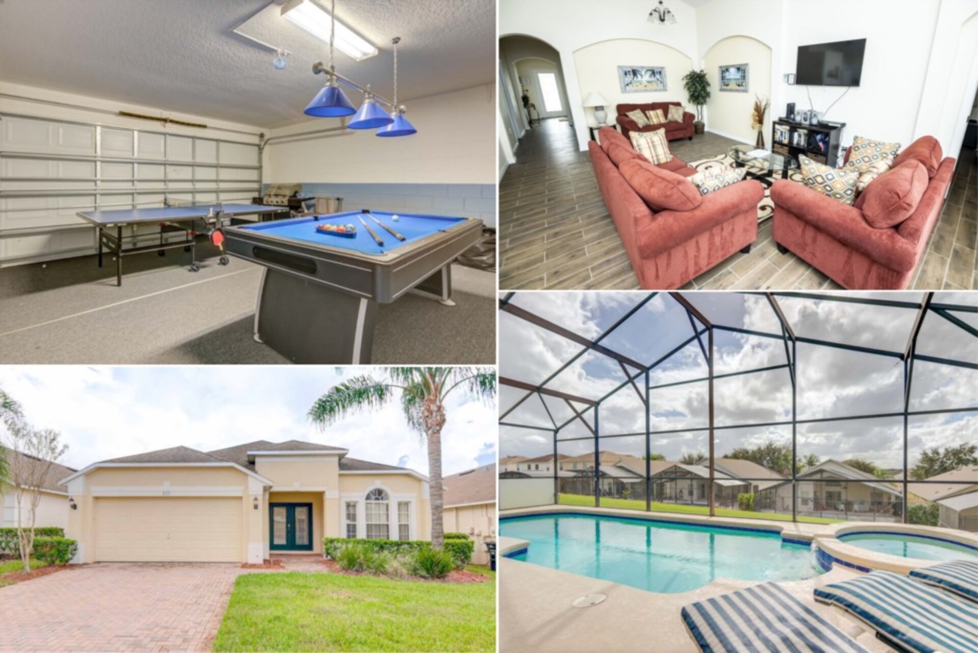 5-Sterne-Villa mit privatem Pool in The Abbey at West Haven, Florida Villa 6159