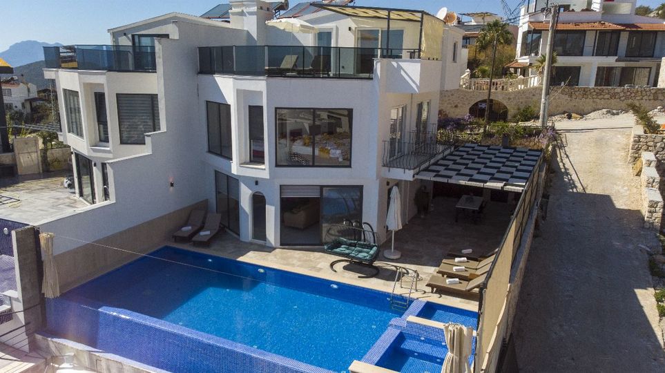 Die ultimative Villa mit atemberaubender Aussicht, Antalya Villa 1077, Kalkan, Türkiye