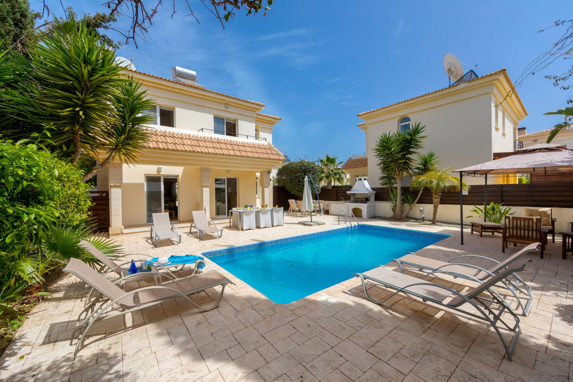 Schöne Villa nur wenige Minuten vom Strand entfernt, Protaras Villa 1027