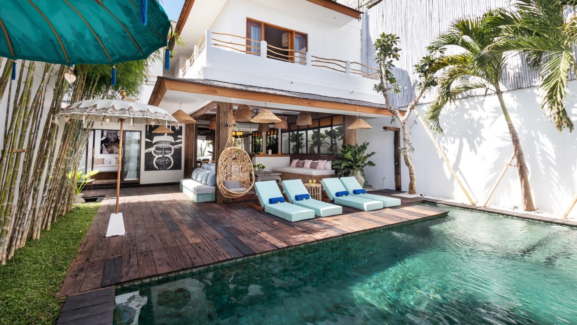 Ruhige Ferienvilla mit 4 Schlafzimmern und Pool, Bali Villa 2205