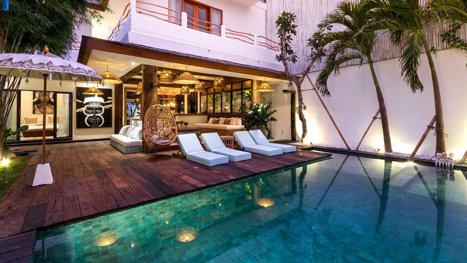 Ruhige Ferienvilla mit 4 Schlafzimmern und Pool, Bali Villa 2205, Seminyak, Indonesia