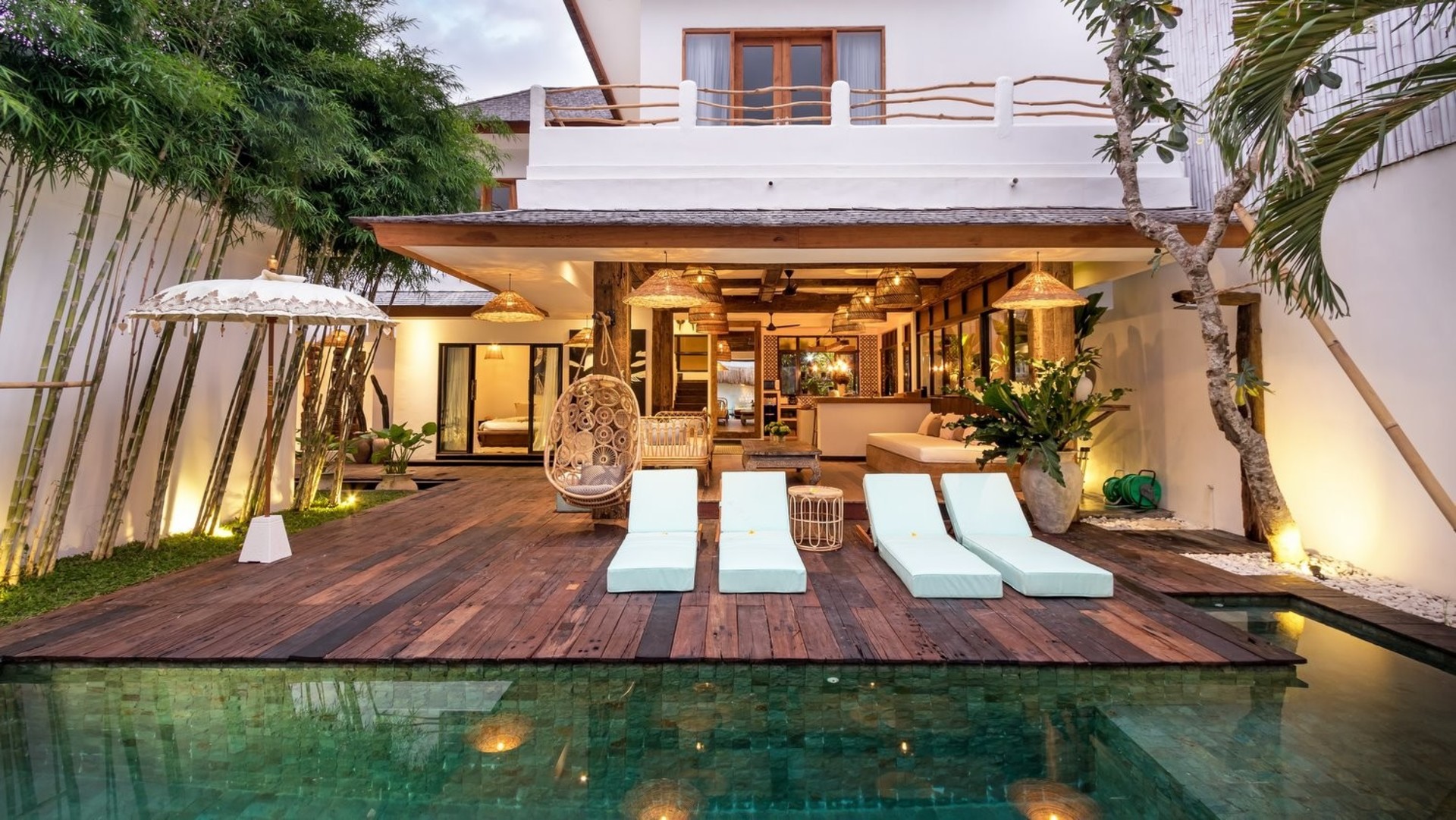 Ruhige Ferienvilla mit 4 Schlafzimmern und Pool, Bali Villa 2205