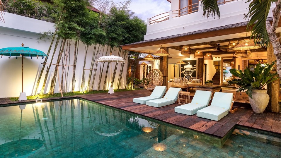 Ruhige Ferienvilla mit 4 Schlafzimmern und Pool, Bali Villa 2205