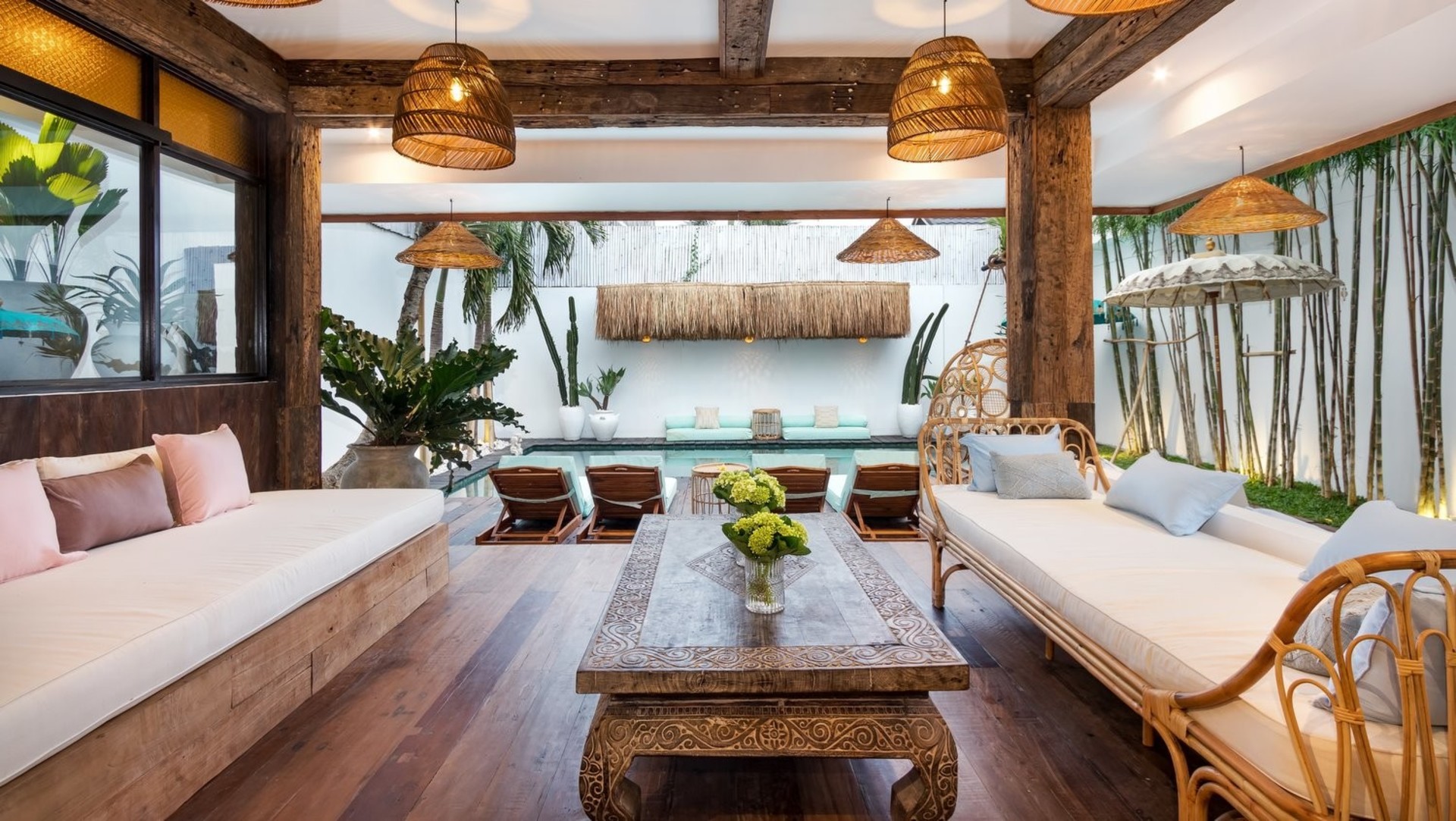 Ruhige Ferienvilla mit 4 Schlafzimmern und Pool, Bali Villa 2205