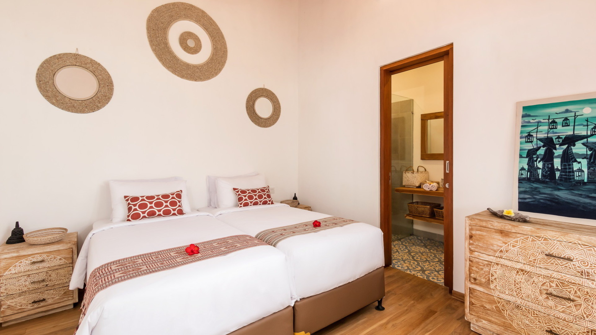 Geräumige 3-Zimmer-Villa mit Garten und Pool auf Bali, Bali Villa 2208