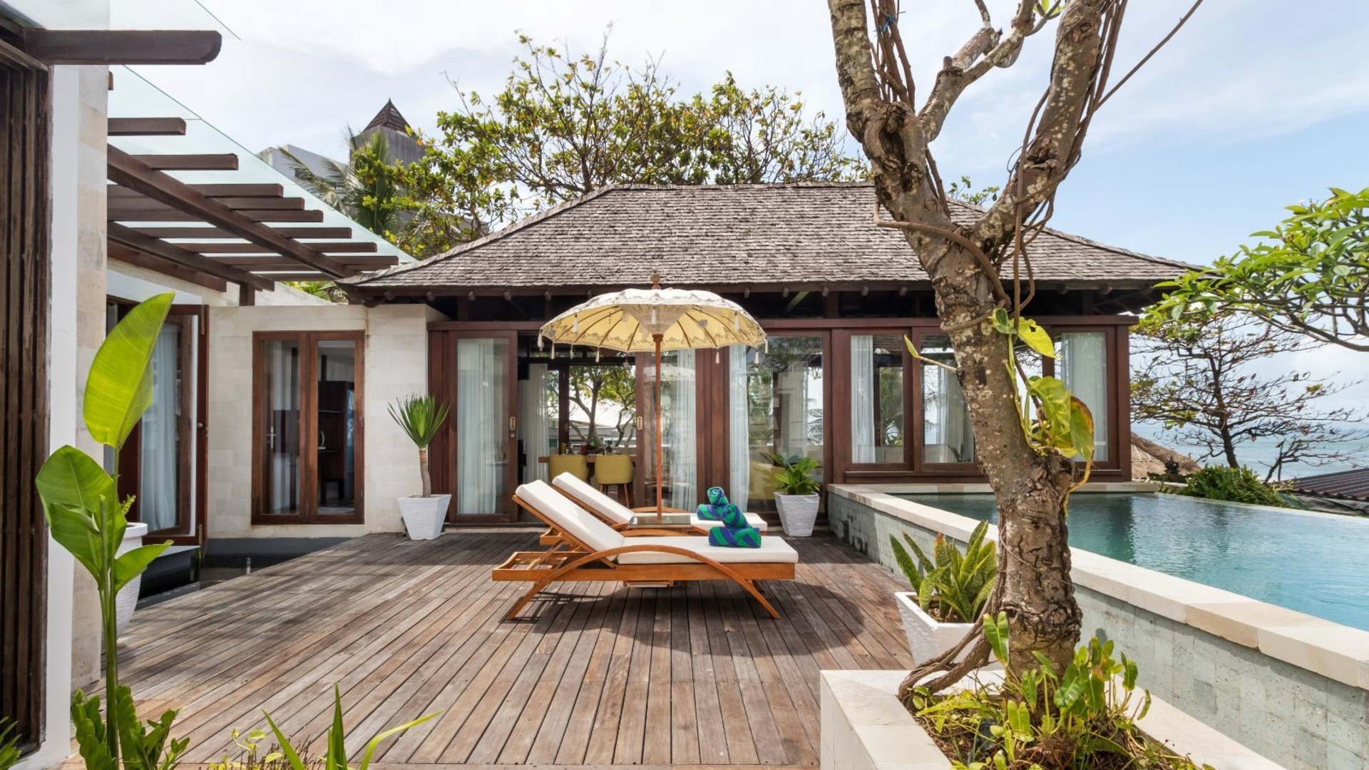 Ruhige 16-Zimmer-Villa mit Pool auf Bali, Bali Villa 2209
