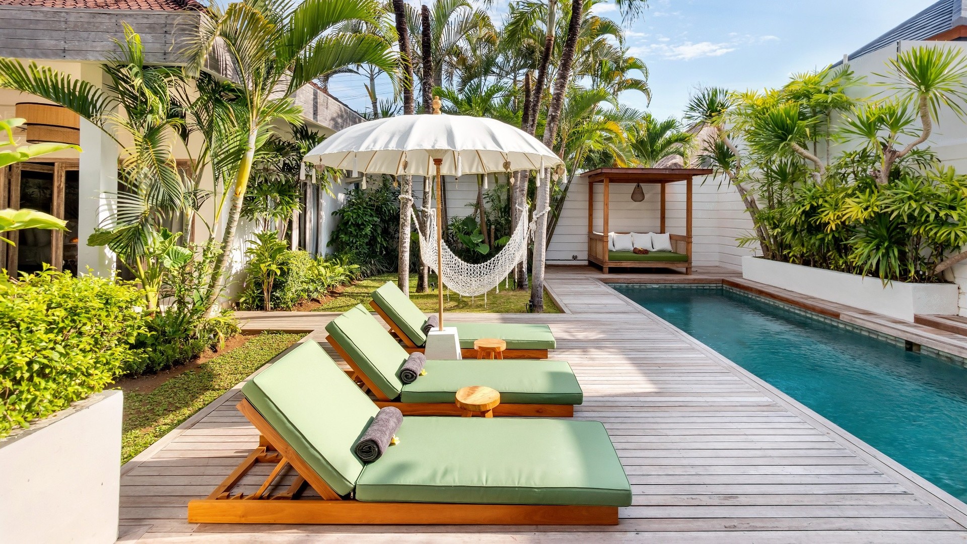 Gemütliche 4-Zimmer-Villa mit fantastischem Poolbereich, Bali Villa 2210