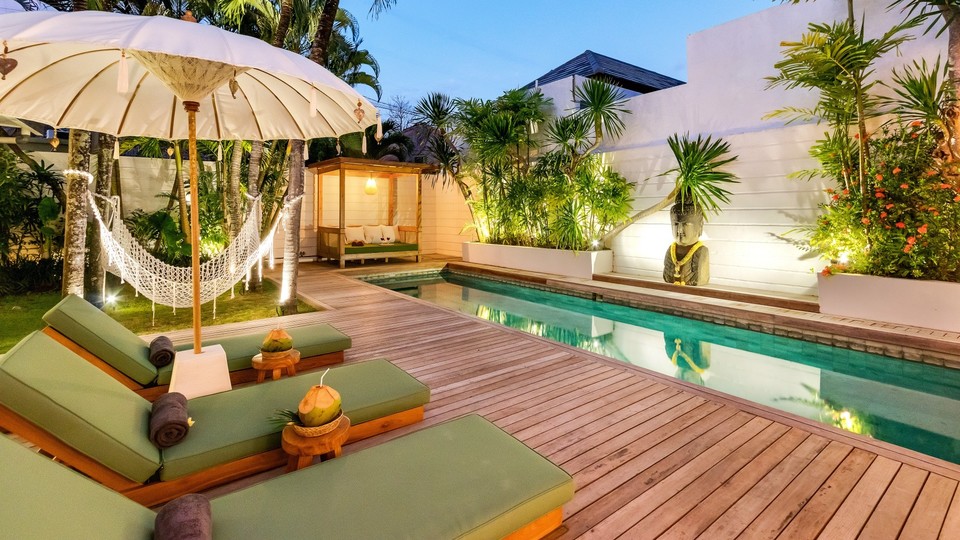 Gemütliche 4-Zimmer-Villa mit fantastischem Poolbereich, Bali Villa 2210