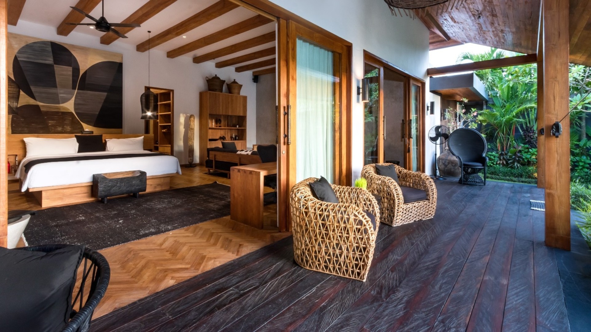 Fröhliche 3-Zimmer-Villa mit Pool und Garten, Bali Villa 2213