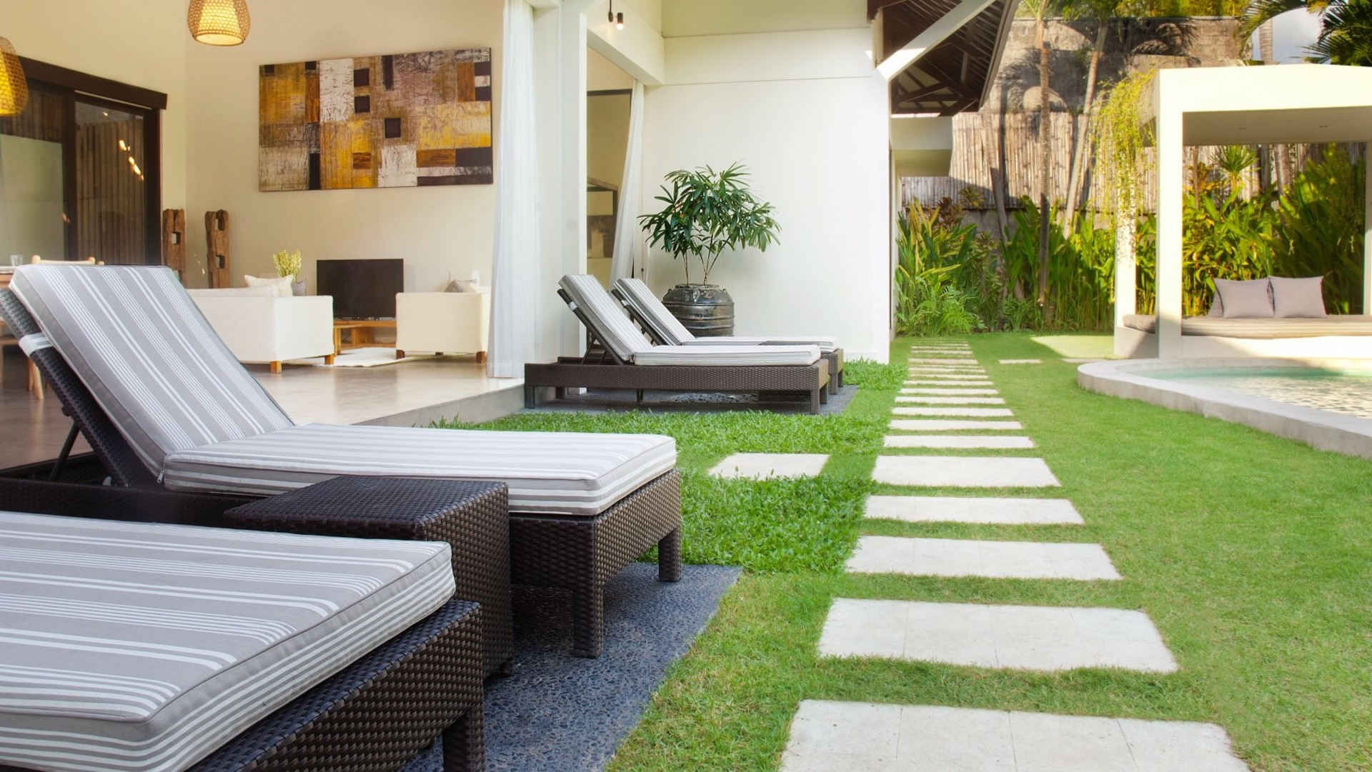 Schöne 2BR Villa mit privatem Pool, Bali Villa 2215