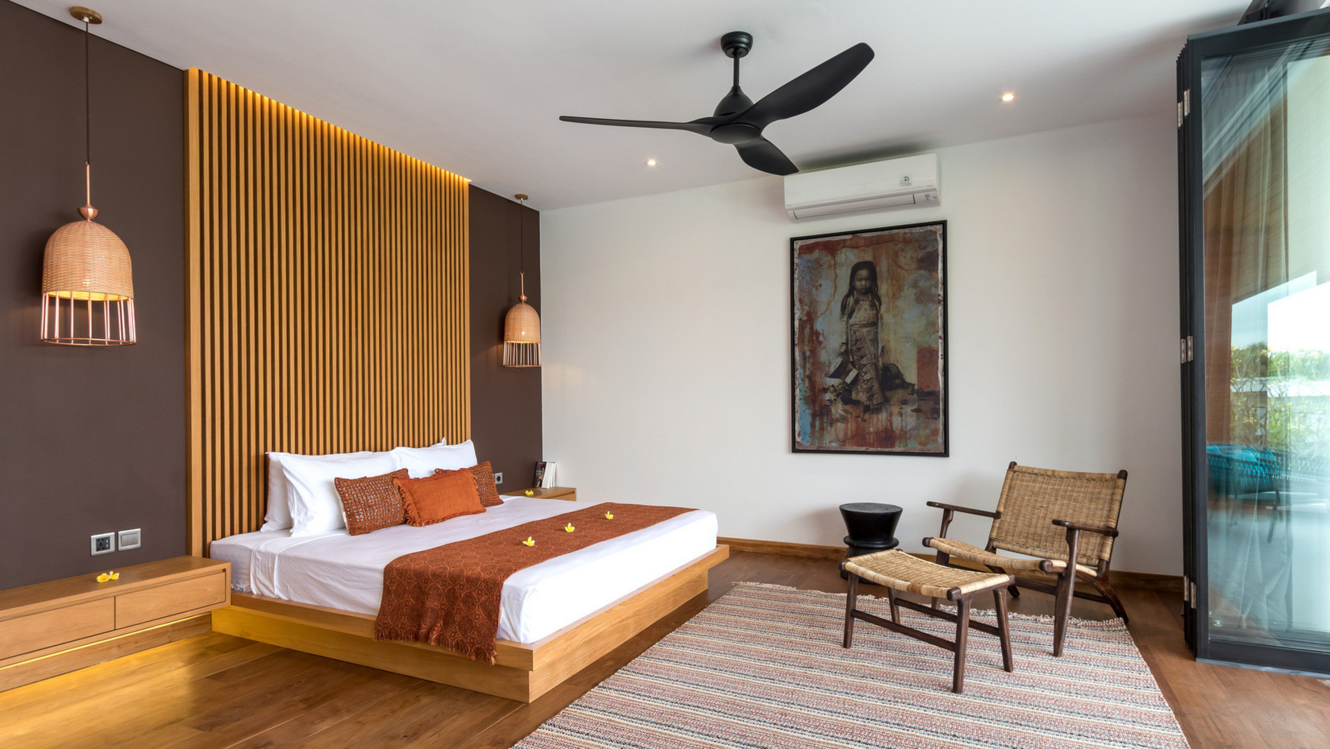 Fröhliche 4-Zimmer-Villa mit Pool und Balkon, Bali Villa 2219