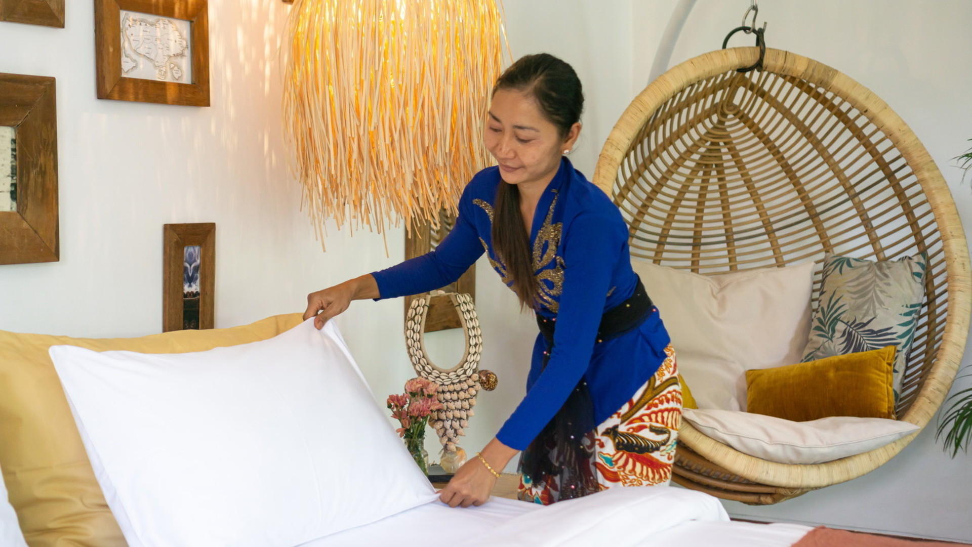 Ruhige 1-Zimmer-Villa mit wunderschönem Poolbereich, Bali Villa 2230