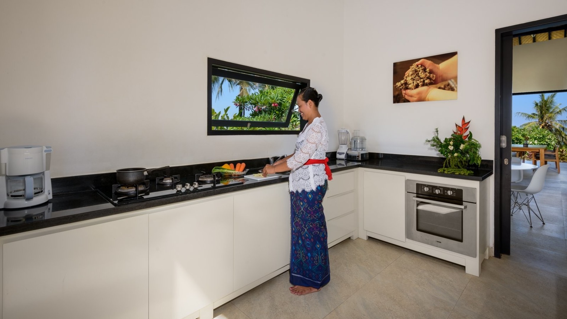 Schöne 3-Zimmer-Villa mit fantastischem Pool- und Meerblick, Bali Villa 2235