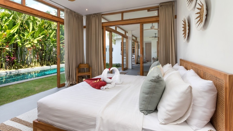 Genießen Sie eine voll ausgestattete 4-Zimmer-Villa mit Pool und Garten, Bali Villa 2236