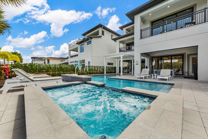 Mieten Sie dieses luxuriöse 5-Sterne-Anwesen im Reunion Resort and Spa, Orlando Mansion 6283, Kissimmee, United States