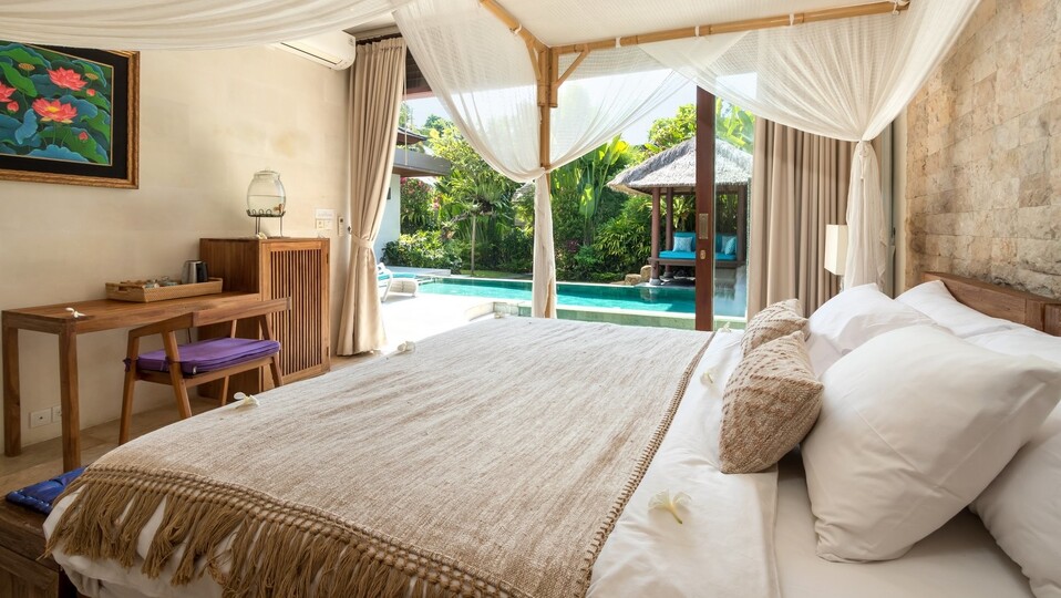 Genießen Sie Ihren Urlaub in einer luxuriösen 5-Sterne-Villa in Candidasa, günstiger als ein Hotel, Villa Bali 2243