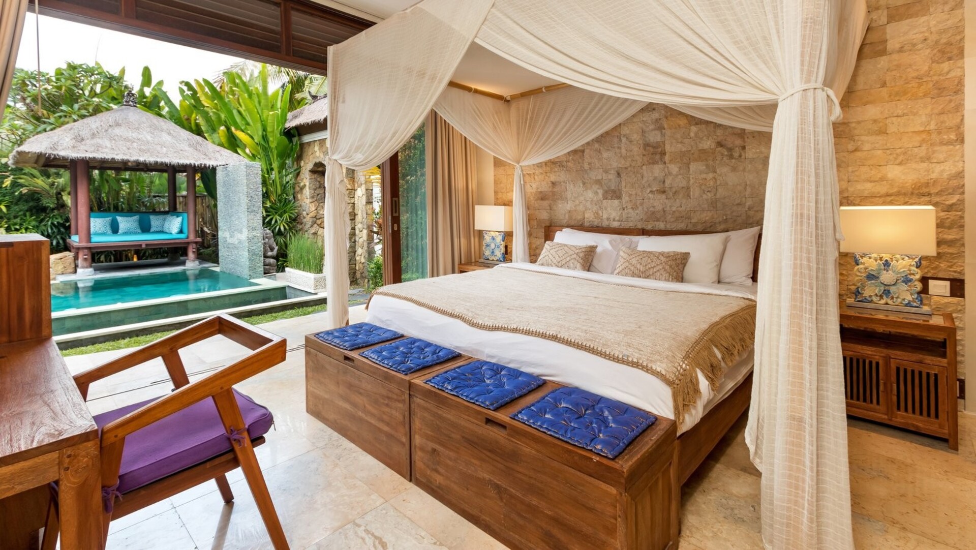 Genießen Sie Ihren Urlaub in einer luxuriösen 5-Sterne-Villa in Candidasa, günstiger als ein Hotel, Villa Bali 2243