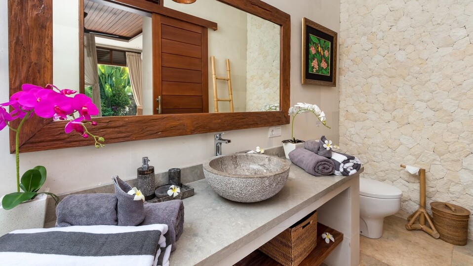 Genießen Sie Ihren Urlaub in einer luxuriösen 5-Sterne-Villa in Candidasa, günstiger als ein Hotel, Villa Bali 2243