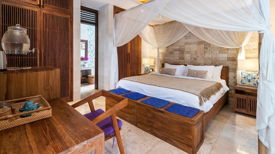 Genießen Sie Ihren Urlaub in einer luxuriösen 5-Sterne-Villa in Candidasa, günstiger als ein Hotel, Villa Bali 2243