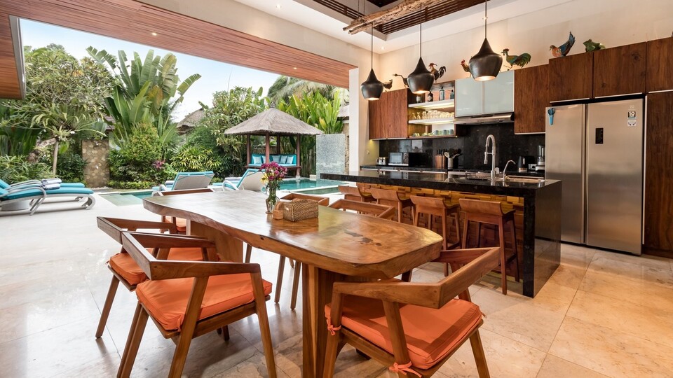 Genießen Sie Ihren Urlaub in einer luxuriösen 5-Sterne-Villa in Candidasa, günstiger als ein Hotel, Villa Bali 2243