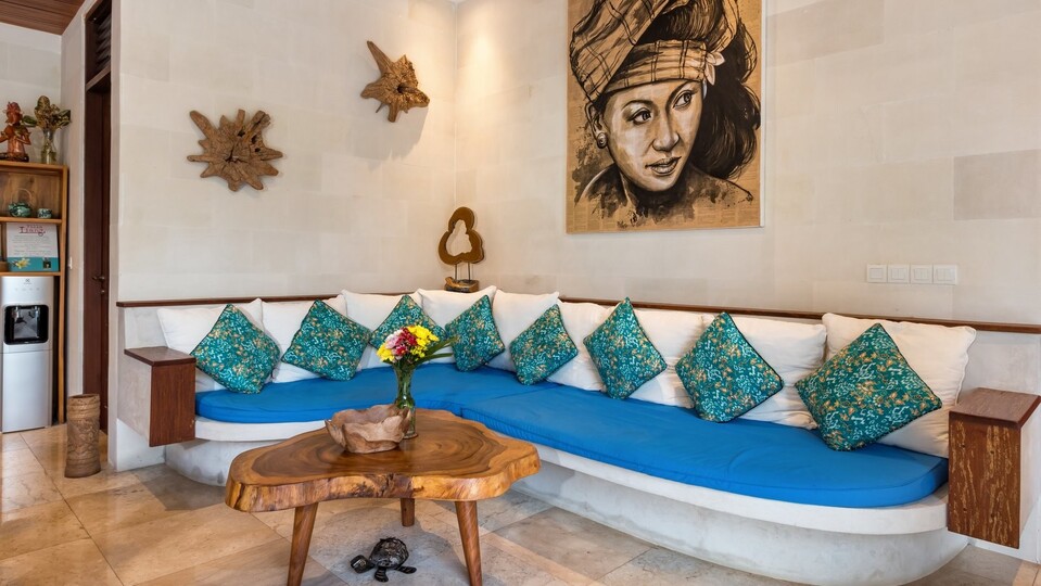 Genießen Sie Ihren Urlaub in einer luxuriösen 5-Sterne-Villa in Candidasa, günstiger als ein Hotel, Villa Bali 2243