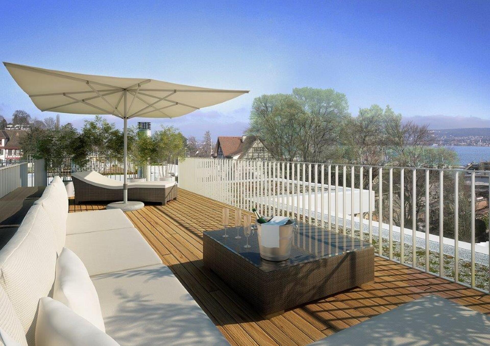 Urbane Oase: Luxuriöses Wohnen am Seeufer, Zürich Villa 1001