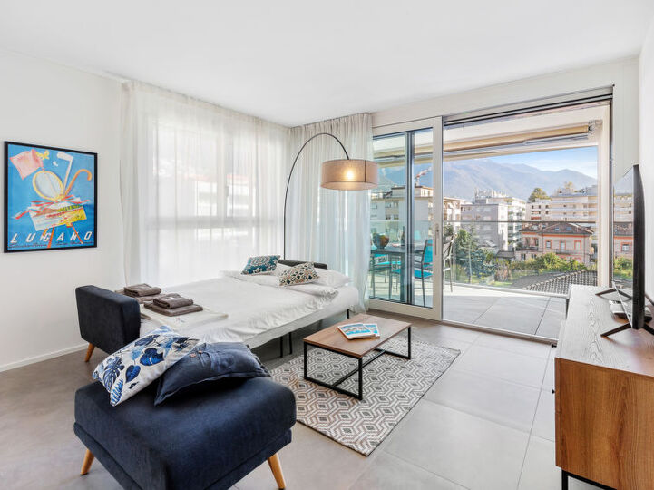 Malerische Villa mit 1 Schlafzimmer im üppigen Tessin, 1100, Locarno, Switzerland