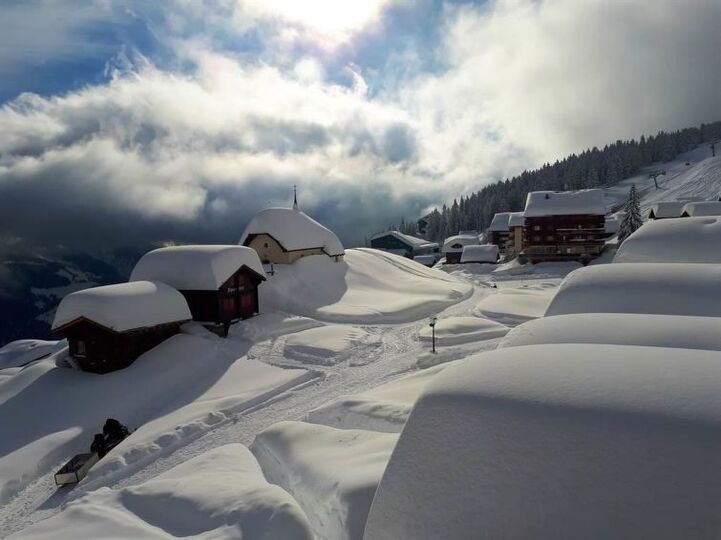 Gemütlicher Alpen-Rückzugsort in der Walliser Villa 1360
