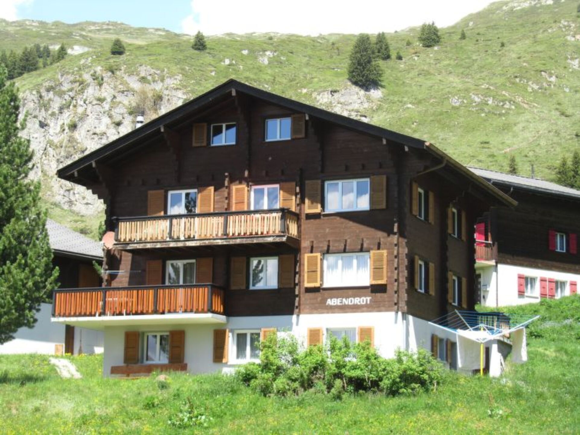Friedliche Bergoase im Wallis, 1362