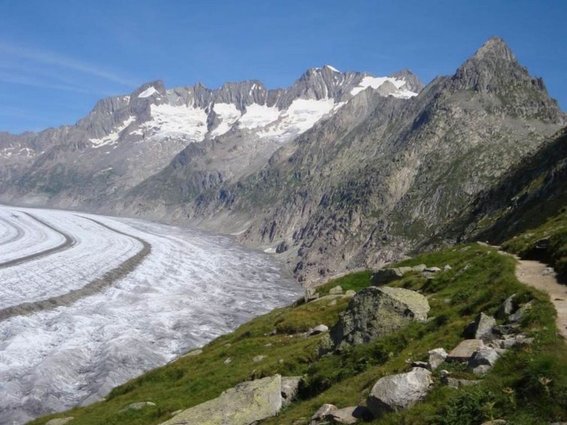Friedliche Bergoase im Wallis, 1362