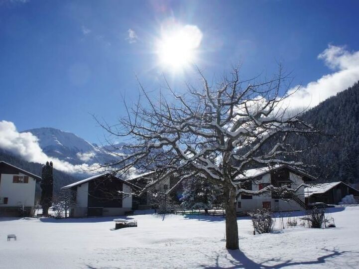 Ruhige Bergflucht im Wallis, 1364