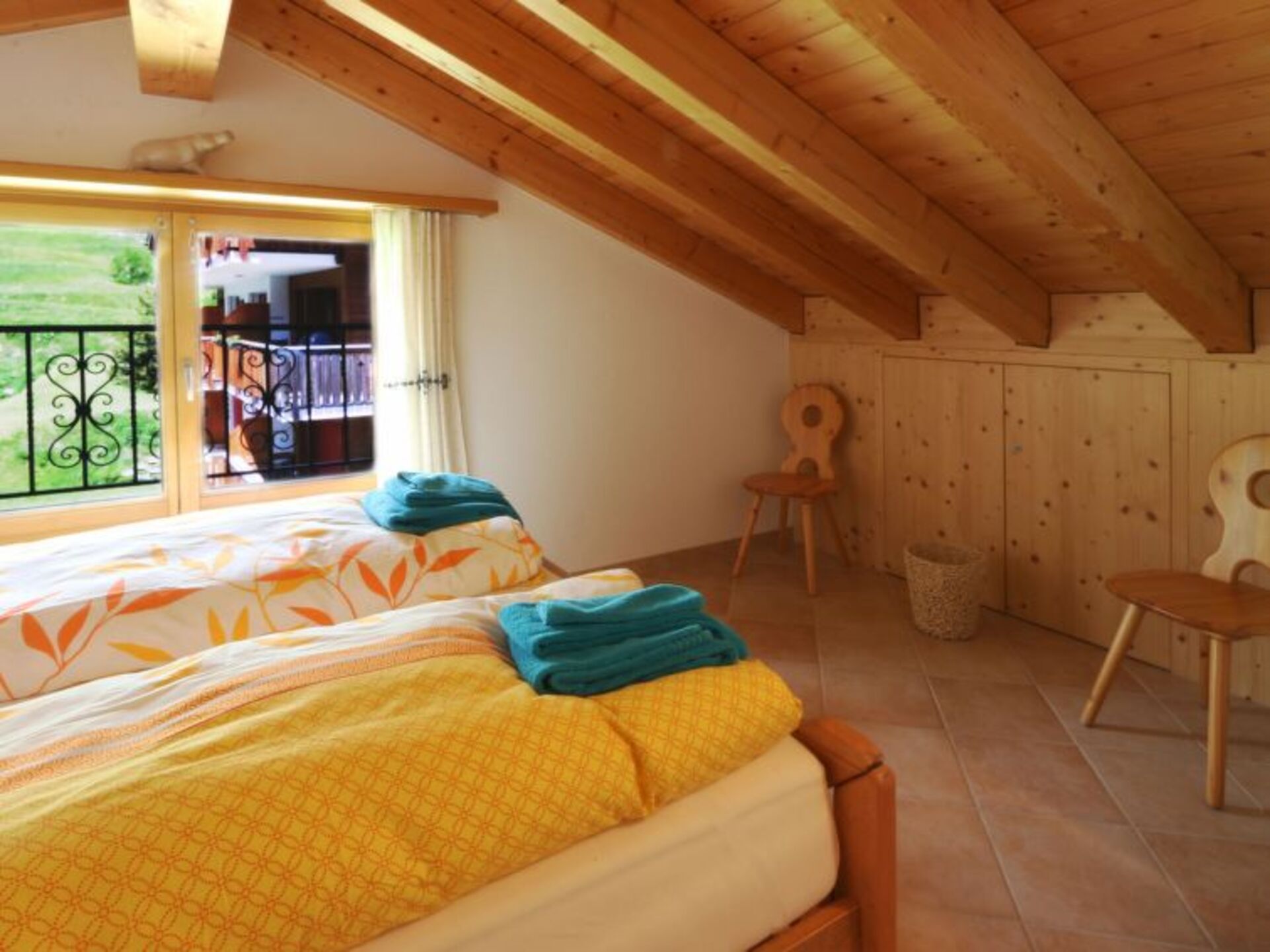Charmante Villa mit 2 Schlafzimmern in Saas-Fee, 1268