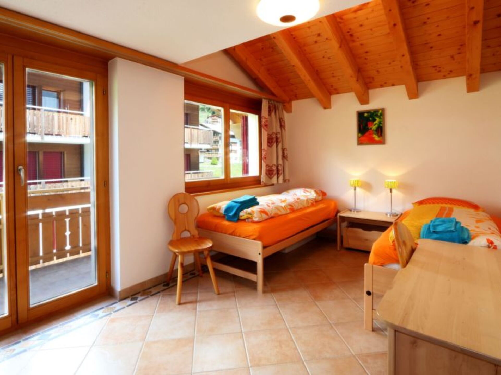 Charmante Villa mit 2 Schlafzimmern in Saas-Fee, 1268
