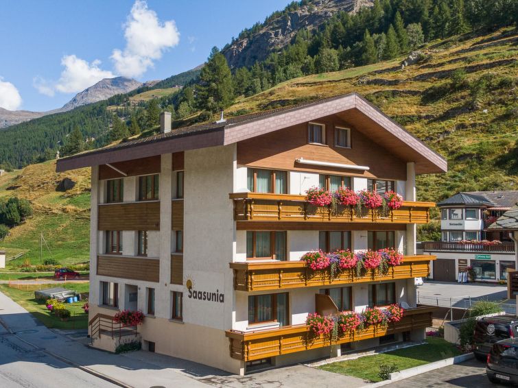 Ruhige Villa mit 2 Schlafzimmern in Saas-Grund, 1415