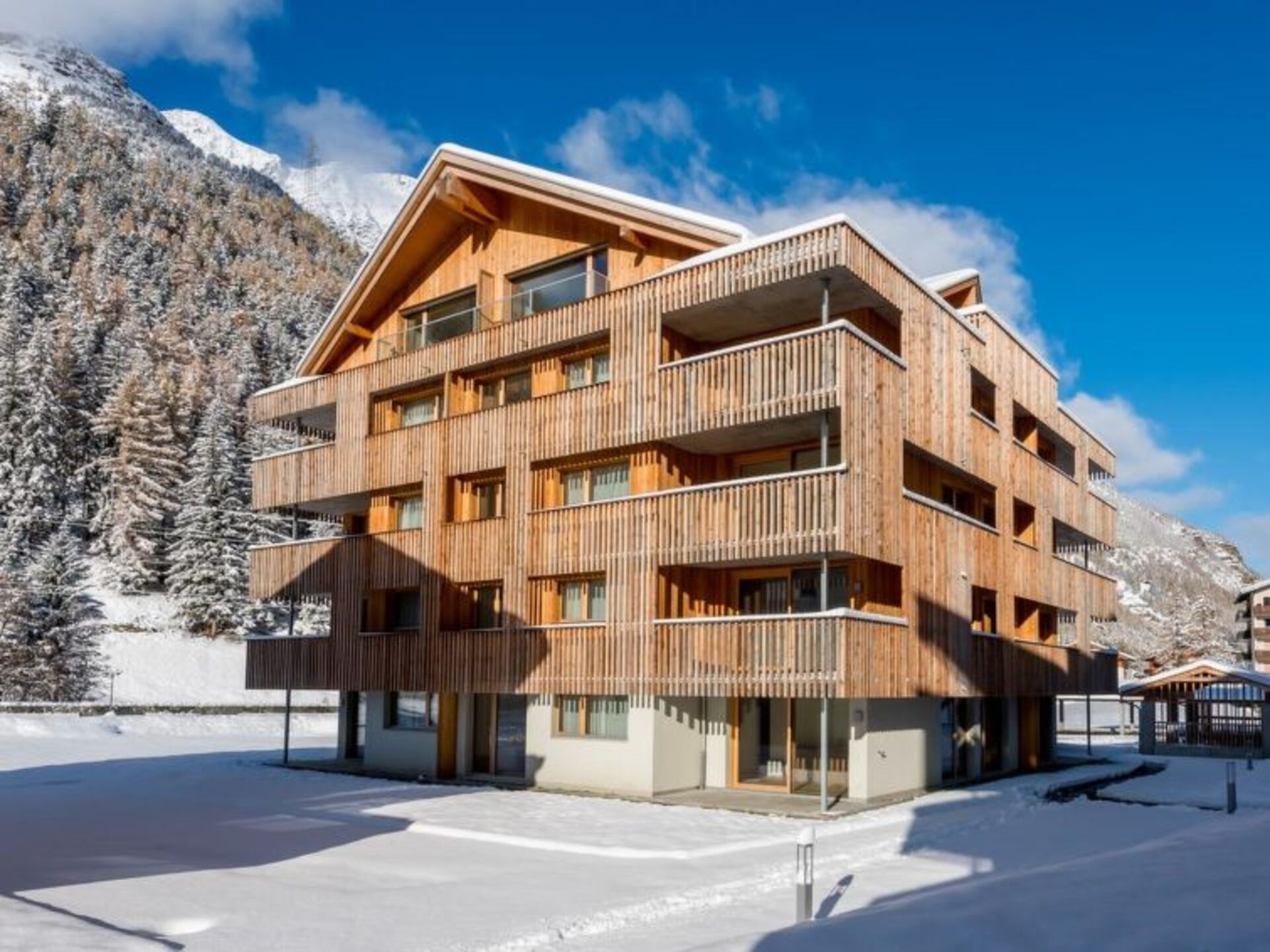 Gemütliche Villa mit 2 Schlafzimmern in Saas-Grund, 1243