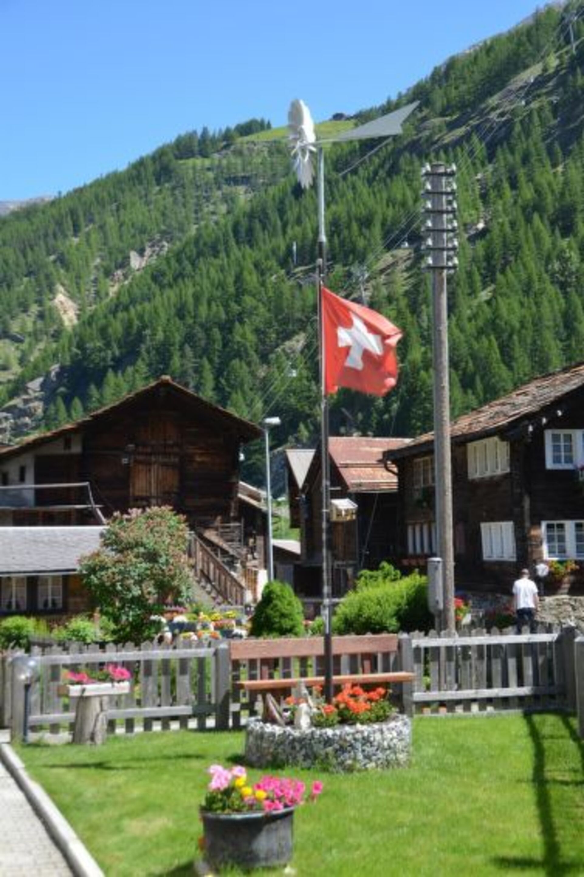 Moderne 2BR Villa in Saas-Grund, 1257