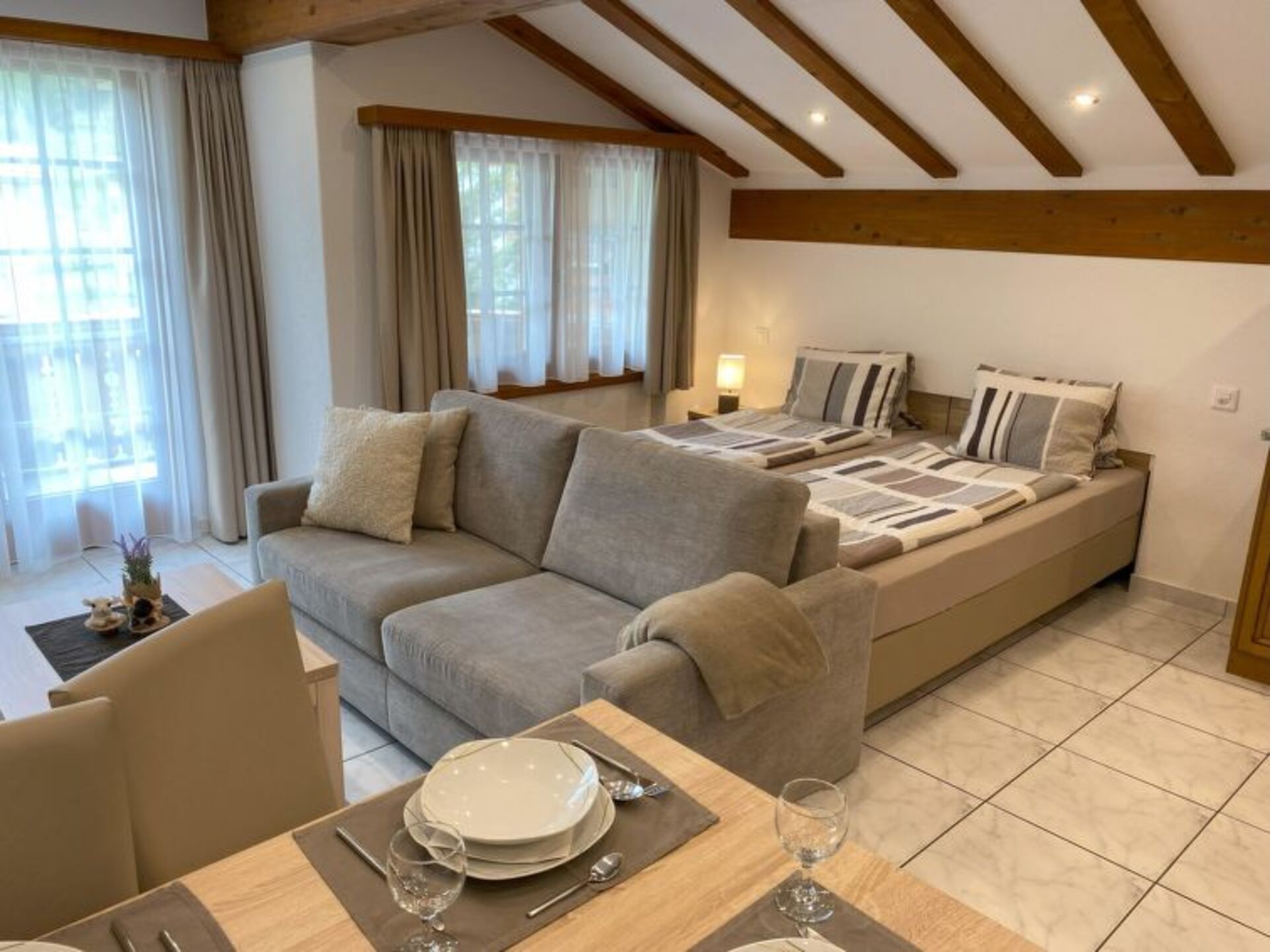 Charmante Villa mit 1 Schlafzimmer in Saas-Grund, 1260