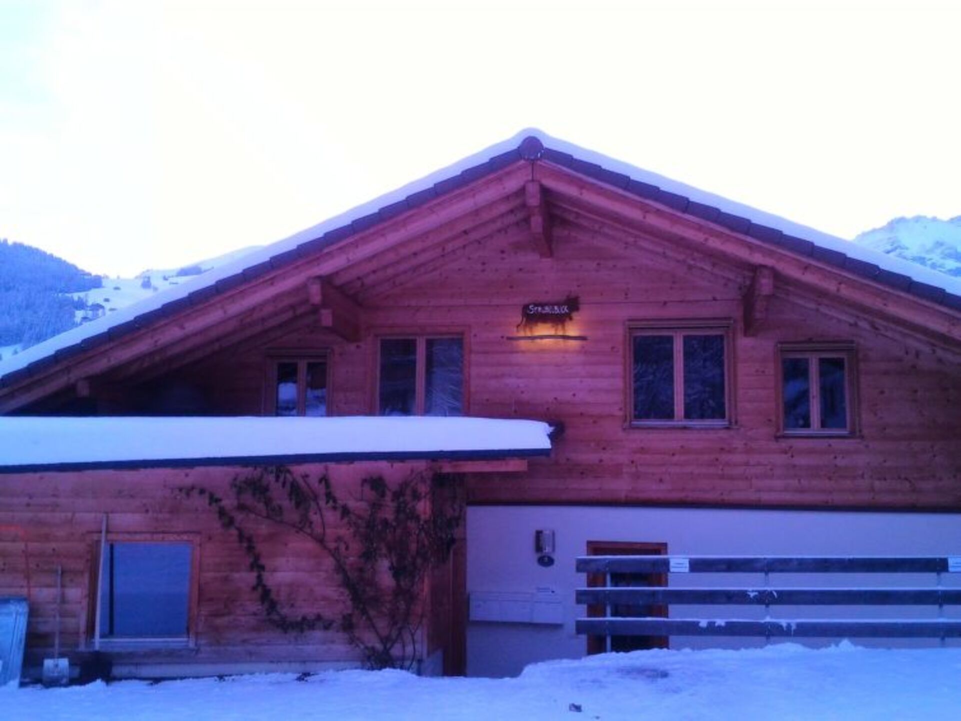 Einzigartige Villa mit 3 Schlafzimmern in Lenk, 1189
