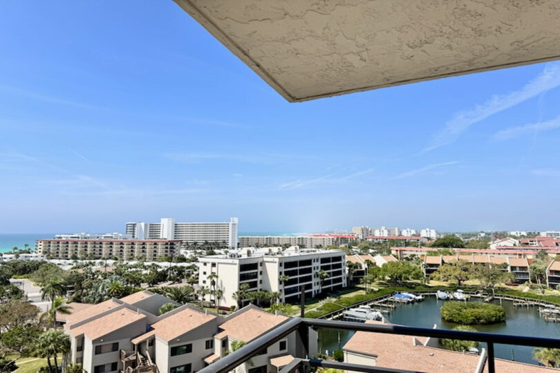 Übernachten Sie in der Sarasota County Villa 1005: Blick auf den Golf und Annehmlichkeiten des Resorts