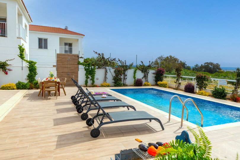 Atemberaubende Villa mit Panoramablick auf die Bucht von Ayia Napa, Ayia Napa Villa 1389