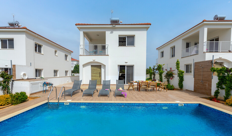 Atemberaubende Villa mit Panoramablick auf die Bucht von Ayia Napa, Ayia Napa Villa 1389