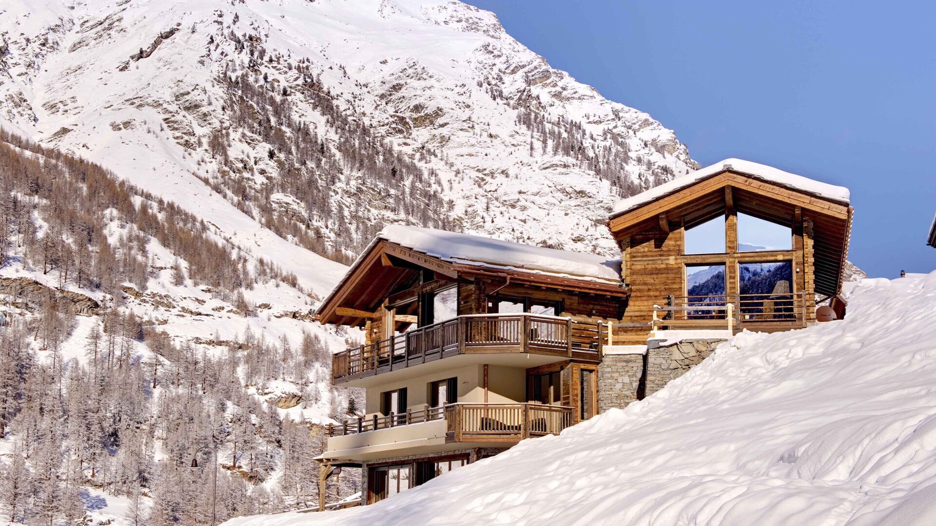 Gönnen Sie sich das ultimative alpine Luxus-Abenteuer, Zermatt Chalet 1000