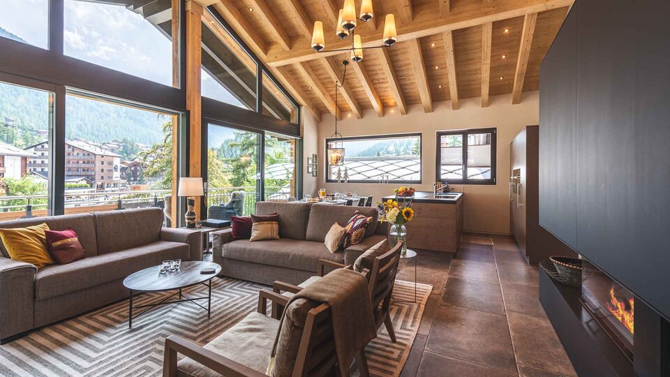 Erleben Sie Luxus mit Bergblick, Walliser Chalet 1395