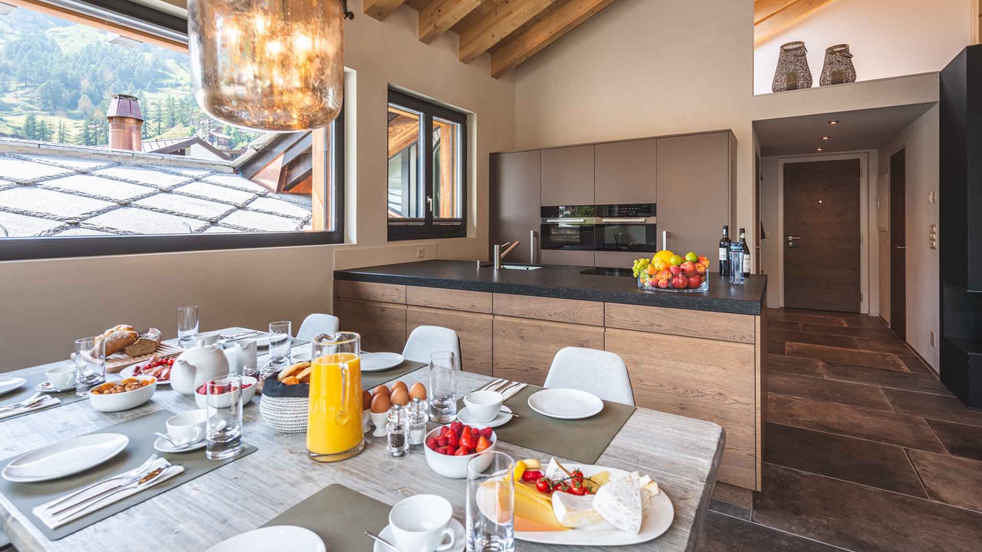 Erleben Sie Luxus mit Bergblick, Walliser Chalet 1395