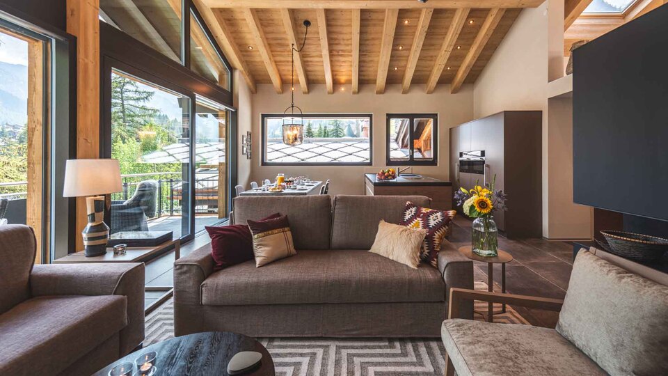 Erleben Sie Luxus mit Bergblick, Walliser Chalet 1395