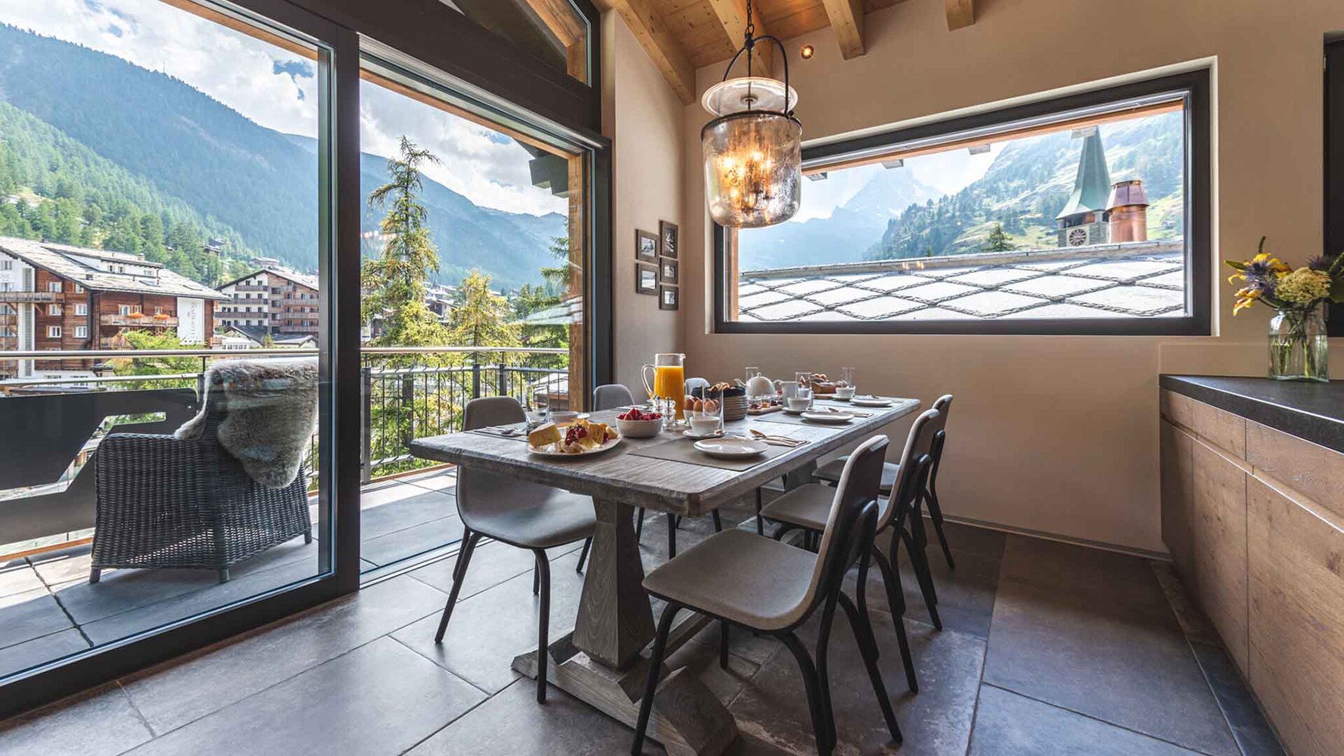 Erleben Sie Luxus mit Bergblick, Walliser Chalet 1395